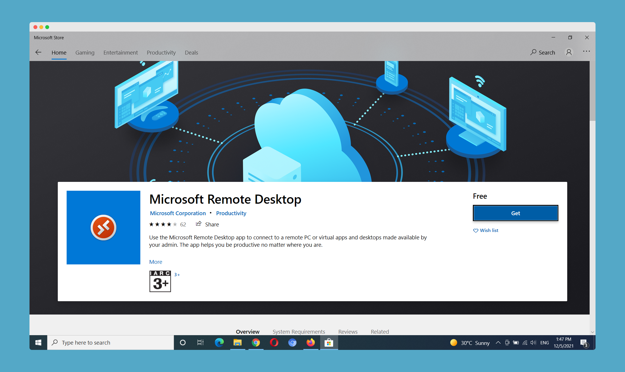 Microsoft Remote Desktop