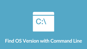 Find OS Version with Command Line
