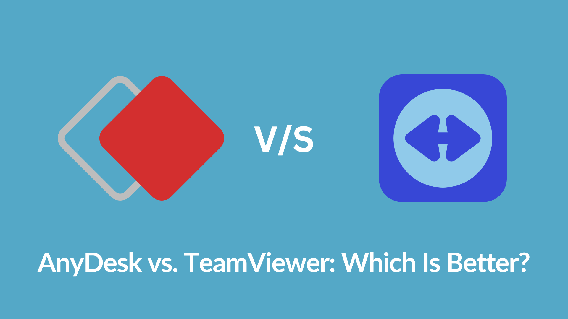 teamviewer vs anydesk free