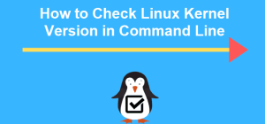 Check Kernel Version in Linux in Command Line