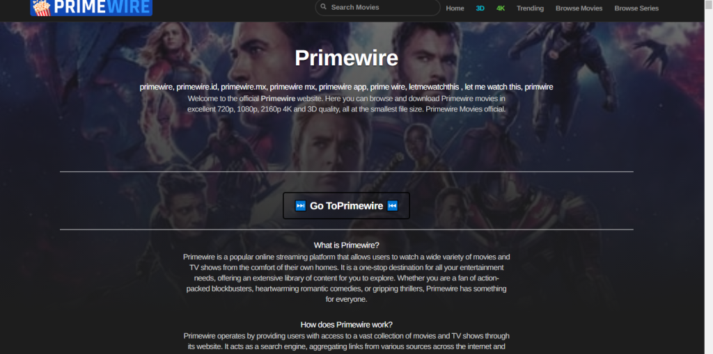 primewire website