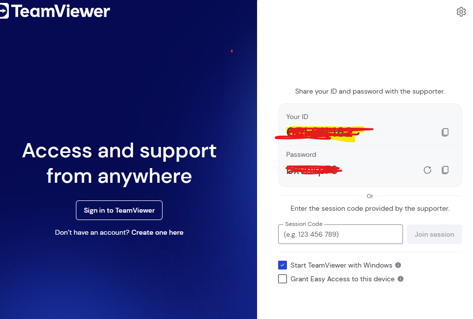 team viewer